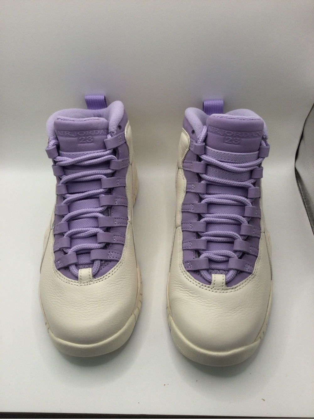Nike Women’s Air Jordan Sneakers White and Lavender